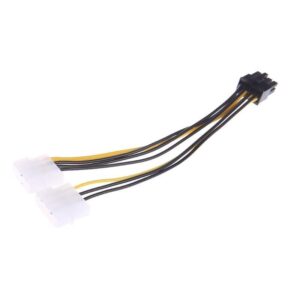 8Pin For VGA To Molex Adapter Bulk