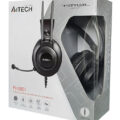 A4TECH Headset 3.5mm 50mm ακουστικά μαύρα