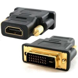 Adaptor From Dvi 241 Male To Hdmi Female