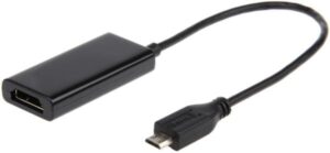 Adaptor Mhl To Hdmi Tv 5 Pin Cablexpert 25Ccm A-Mhl-002
