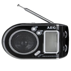 Aeg We 4125 Black Multi Band Radio