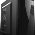Aerocool CS-1101 Midi Tower Κουτί Υπολογιστή Μαύρο