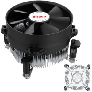 Akasa Ak-cce-7101cp Dual Socket Aluminium Cooler