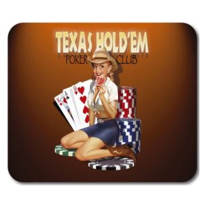 Allsop ALL-06920 Texas Holdem Mousepad
