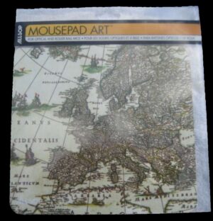 AllSop ALL-06924 Mousepad Nautical Europe Map