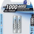 Ansmann Επαναφορτιζόμενες Μπαταρίες AAA Ni-MH 1000mAh 1.2V (2τμχ)