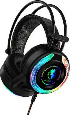 AOAS AS90 Over Ear Gaming Headset με σύνδεση 3.5mm