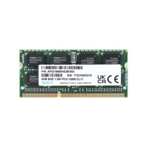 Apacer Ddr3 sod 4096mb 1333mhz Pc10600 Sr
