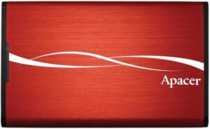Apacer Hard Disk External AC202 Red 320GB