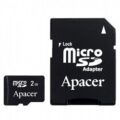 Apacer microSD 2GB & SD Adapter