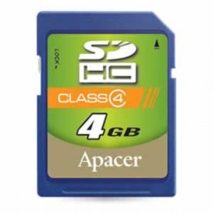 Apacer Sd Card 4gb Hc Class