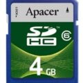 Apacer Sd Card 4gb Hc Class6