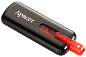Apacer Usb Ah326 8Gb Retail Black