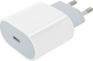 Apple Φορτιστής Τοίχου με Θύρα USB-C 20W Λευκός