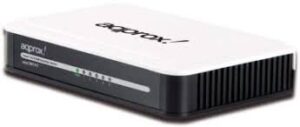 Aqprox Desktop Switch 5-Port 10/100 Mbps Atheros Chipset