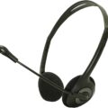 Aqprox Multimedia Stereo Headset For Pc With Volume Control Mic