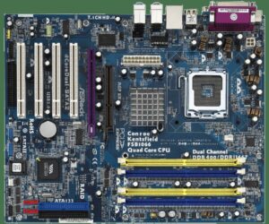 ASRock ATX S775/PT880 PCX16X AGP8X 2DDRII+2DDR 4PCI
