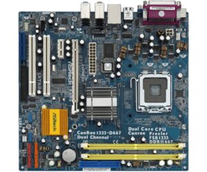 Asrock Conroe1333 S775/I945g 4Ddrii 3Pci 2Fwire Sraid