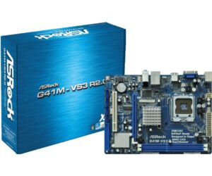 Asrock G41m Vga3 1ga 775 Ddr3