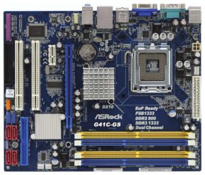 Asrock Lga775 Intel Ddr2 / Ddr3 D.chanel