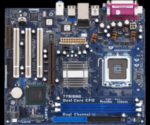 ASRock M-ATX DC S775/I865G 2DDR400 VGA 3PCI AGP8X 6C