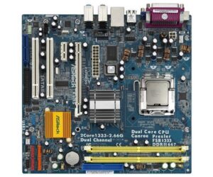ASRock M-ATX S775/945G 2DDRII VGA 2PCI LAN+CPU2.66GHz