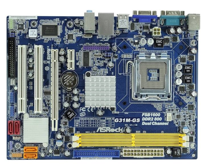 ASRock M-Atx S775/Ig41 Vga 4Ddr2 2Pci Pcie16X Glan S