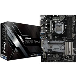 Asrock Mainboard ATX S1151 Z370 4DDR4 2PCIe16X 4PCIe1x