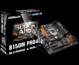 Asrock Matx S1151/B150 4DDR4 2PCIE16X 2PCIe1x S3 USB3