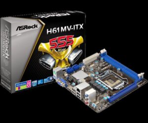 Asrock Mitx S1155/h61 2ddr3 1pcie16x Gl S2 U2 Scap Dvi