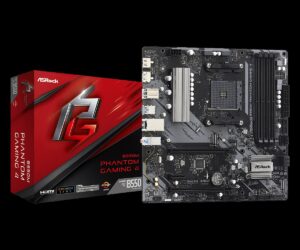 Asrock Motherboard B550M Phantom Gaming 4