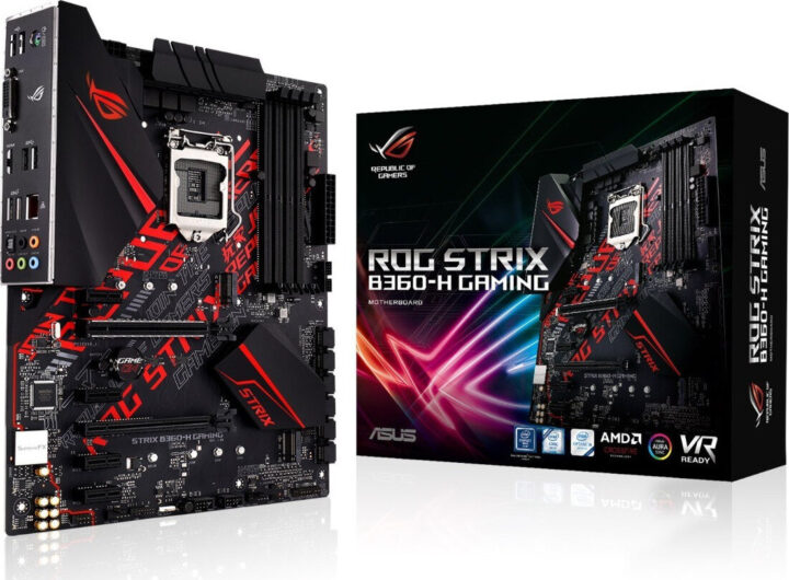 Asus Rog Strix B360-H Gaming Motherboard ATX με Intel 1151 Socket