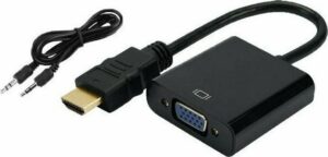 ATC Μετατροπέας HDMI Σε VGA + Audio 0.2m