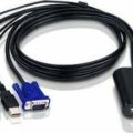 ATEN KVM Switch 2PC USB με καλώδιο CS22U