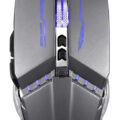 Aula ενσύρματο gaming ποντίκι Mountain S30 2400DPI 6 πλήκτρα ασημί