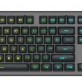 AULA Gaming πληκτρολόγιο WIND RGB μαύρο-γκρι