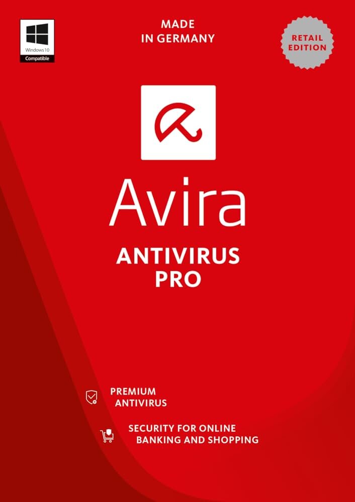 Avira Antivirus Pro For Pc & Android 1 Device - 1 Year - 1 Android Dvd Np 2017 Box