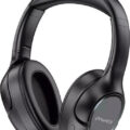 Awei Ασύρματα Ακουστικά Over Ear Μαύρα