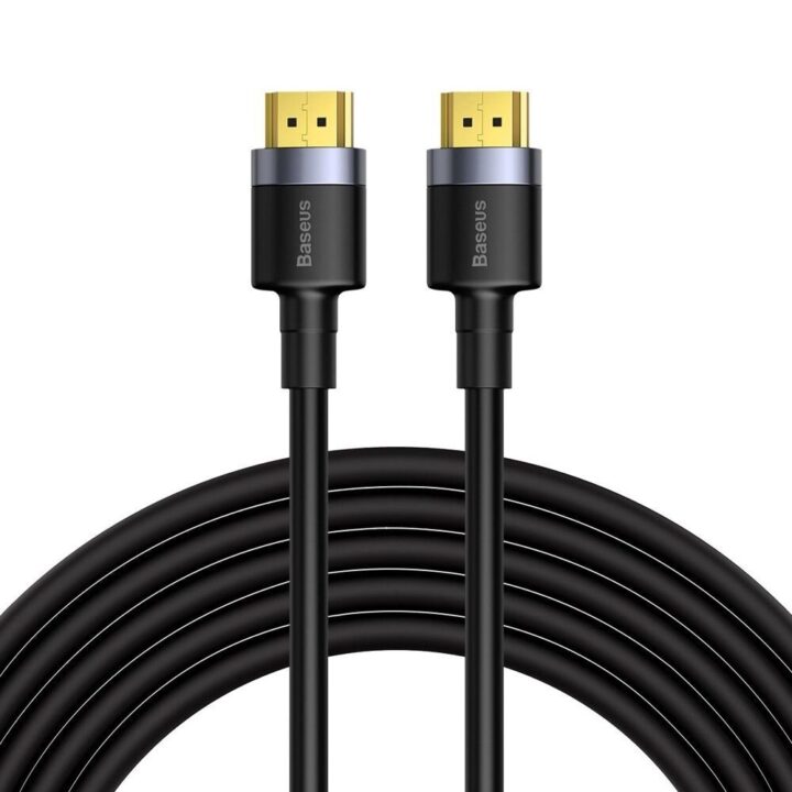 Baseus Cafule 4KHDMI Male to 4KHDMI Male Adapter Cable 5m Black