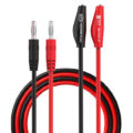 BEST καλώδια πολύμετρου με alligator clips CAT III 2000V 20A