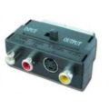 Bidirectional Adapter Scart Σε Rca + S-Video Με Διακόπτη