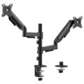 Brateck Βάση Γραφείου Για 2x Οθόνες LDT97-C024PE 17-32" Έως 9kg