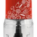 Bruno Πολυκόπτης με 2 Ταχύτητες 400W, 500ml και 4 Λεπίδες, Κόκκινο