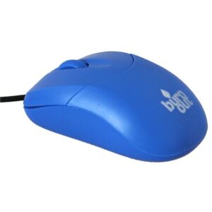 Burn Out Ενσύρματο Mouse-Mini Cyan