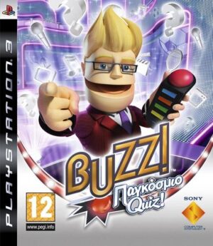 Buzz Παγκόσμιο Quiz + Buzzers PS3
