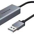 Cabletime Αντάπτορας Δικτύου CT-AML100 USB 100Mbps Ethernet Γκρι