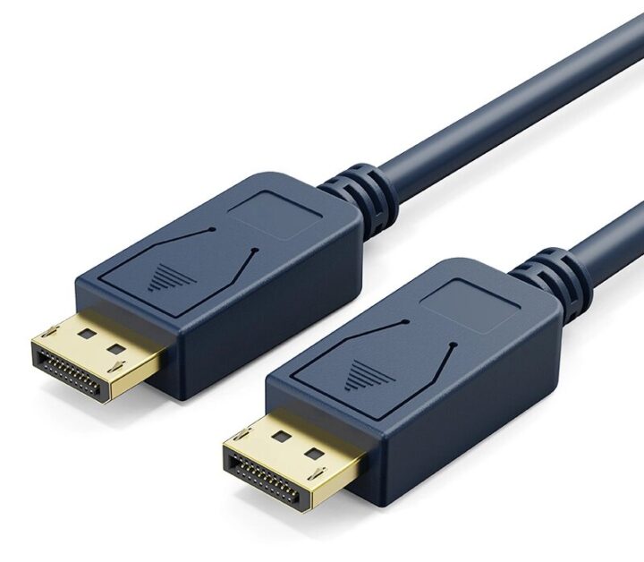 Cabletime Καλώδιο Displayport Ct 01g 4k 60hz 18 Gbps 0.5m Μπλε