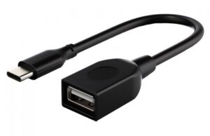 Cabletime Καλώδιο USB Type-C Σε USB 2.0 Cmaf2 480Mbps 0.15m Μαύρο