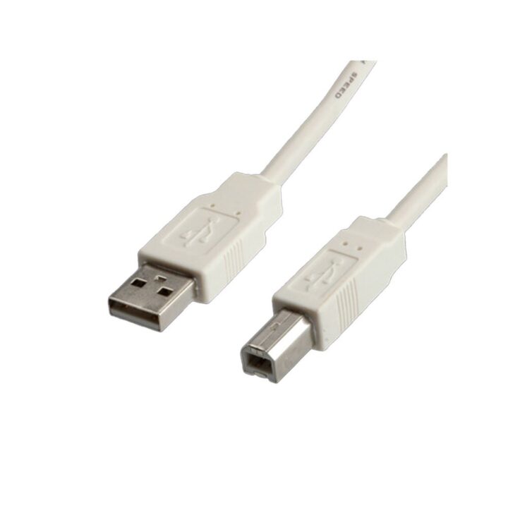 Cablexpert Καλώδιο Εκτυπωτή Usb 2.0 A B 1.8m White