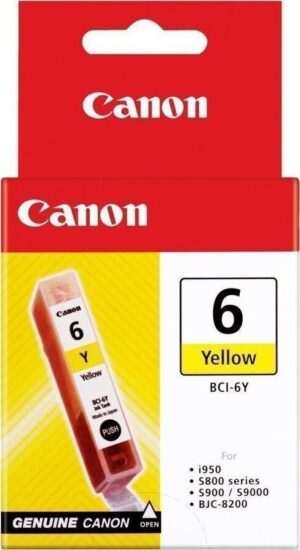 Canon BCI-6Y S800 Yellow